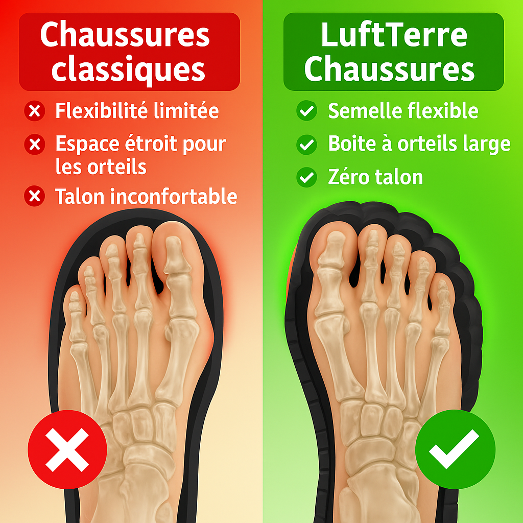 EXPLORER - CHAUSSURES PIEDS NUS DE TRANSITION