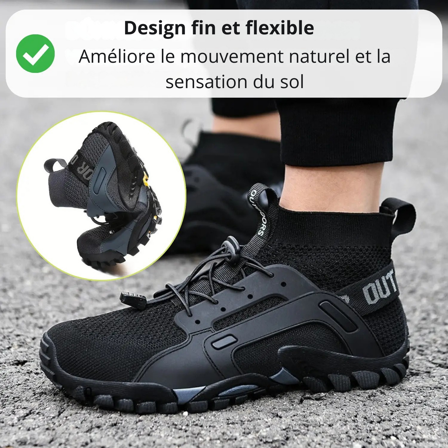 Fly – Chaussure pieds nus stylée