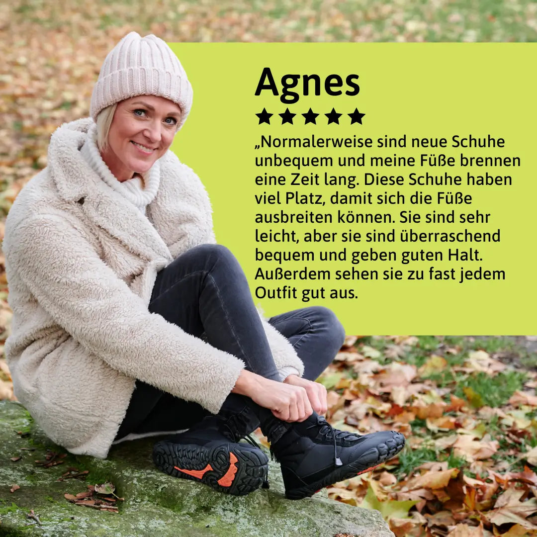 Arctic - Chaussures d’hiver pieds nus en polaire